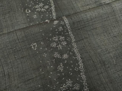 平和屋着物●上質な紬　100亀甲　舞桜間道　正絹　逸品　DAAV1451tw