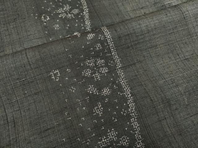 平和屋着物●上質な紬　100亀甲　舞桜間道　正絹　逸品　DAAV1451tw