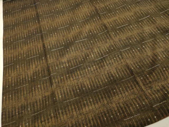 平和屋着物●上質な紬 抽象文様 松坂屋扱い 正絹 逸品 DAAV1510tw