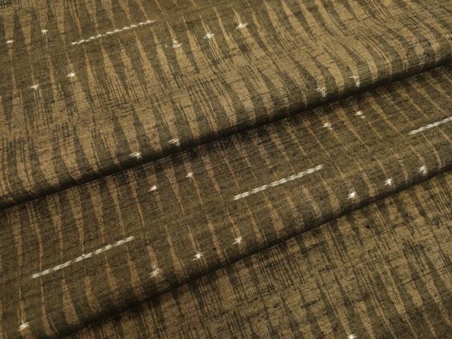 平和屋着物●上質な紬 抽象文様 松坂屋扱い 正絹 逸品 DAAV1510tw