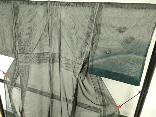 平和屋着物▽訪問着 無双 紗袷 紗×紗 雫 正絹 逸品 DAAW0300op