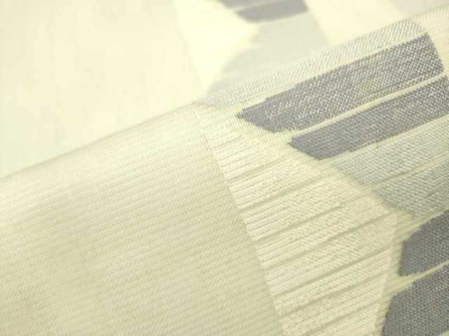 平和屋着物＊夏物　六通柄袋帯　幾何学文様　正絹　逸品　DAAV1882op