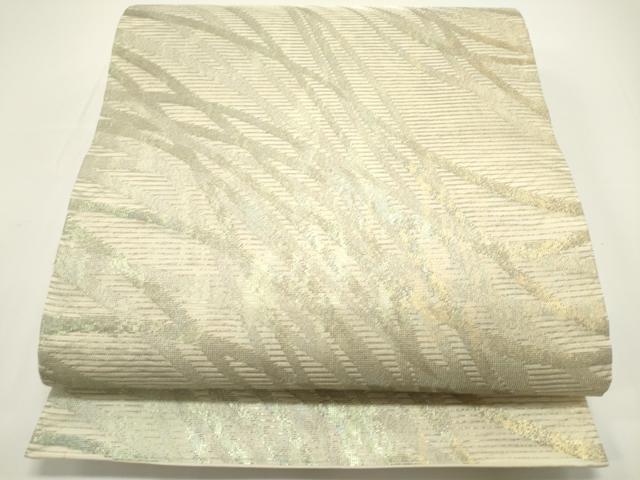 平和屋着物＊夏物 六通柄袋帯 枝木文 金糸 正絹 逸品 DAAV1991op