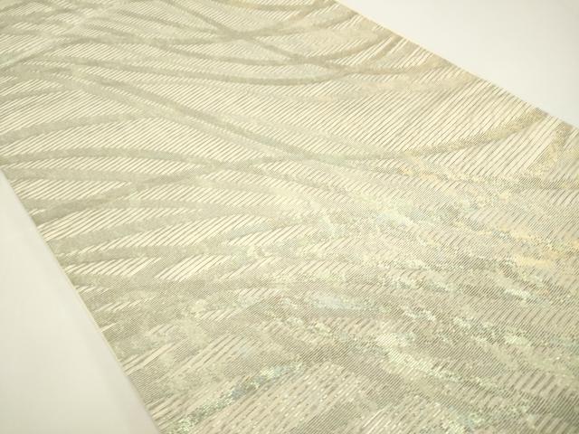 平和屋着物＊夏物 六通柄袋帯 枝木文 金糸 正絹 逸品 DAAV1991op