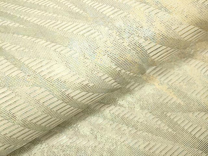平和屋着物＊夏物 六通柄袋帯 枝木文 金糸 正絹 逸品 DAAV1991op
