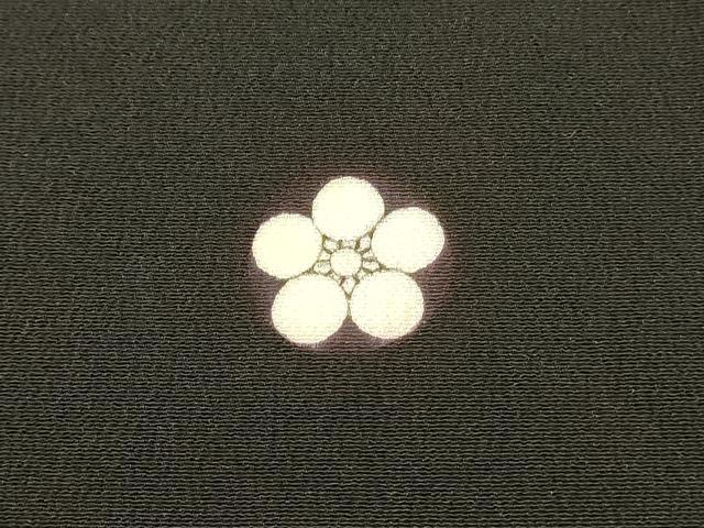 平和屋着物■豪華黒留袖　刺繍　花鳥文　金彩　正絹　逸品　DAAV2658qp