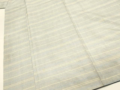 平和屋着物●本場大島紬 7マルキ 横段文 正絹 逸品 DAAV2759qp