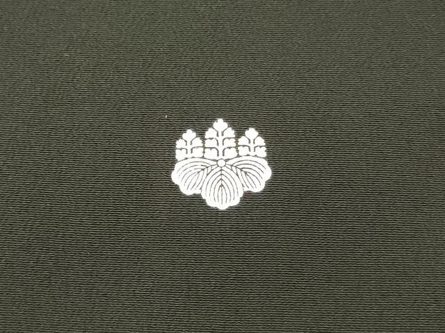 平和屋着物■豪華黒留袖　駒刺繍　地紙花文　暈し染め　金彩　正絹　逸品　DAAV2778qp