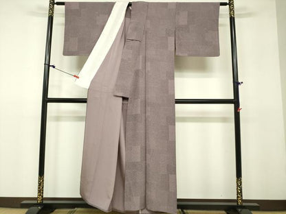 平和屋着物▽江戸小紋 単衣 寄せ小紋柄 正絹 逸品 DAAV3003du