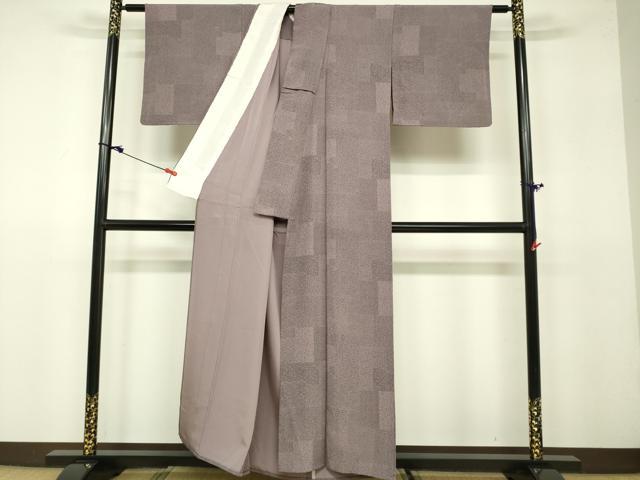 平和屋着物▽江戸小紋 単衣 寄せ小紋柄 正絹 逸品 DAAV3003du