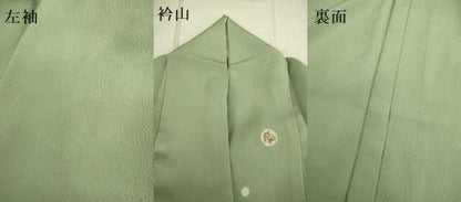 平和屋着物▽上質な小紋 単衣 絞り 草花丸文 金彩 正絹 逸品 DAAV3010du