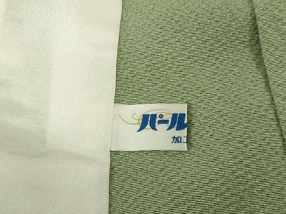 平和屋着物▽上質な小紋 単衣 絞り 草花丸文 金彩 正絹 逸品 DAAV3010du