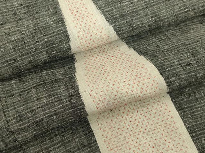 平和屋着物▽本場結城紬 重要無形文化財 単衣 立涌文 正絹 逸品 DAAV3012du