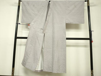 平和屋着物▽男性 本場大島紬 単衣 籠目 正絹 逸品 DAAV3026du