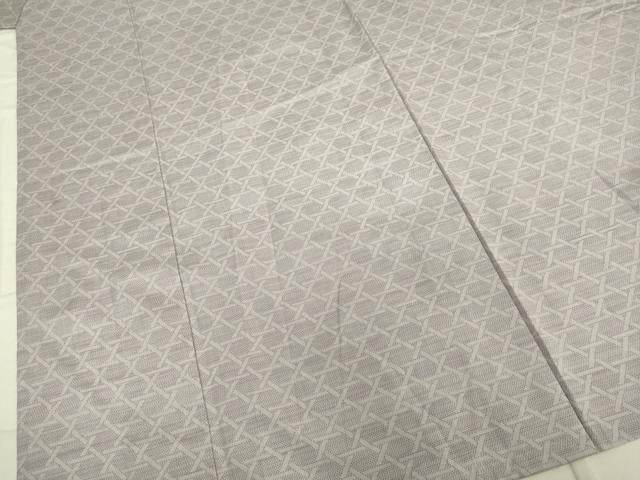 平和屋着物▽男性 本場大島紬 単衣 籠目 正絹 逸品 DAAV3026du
