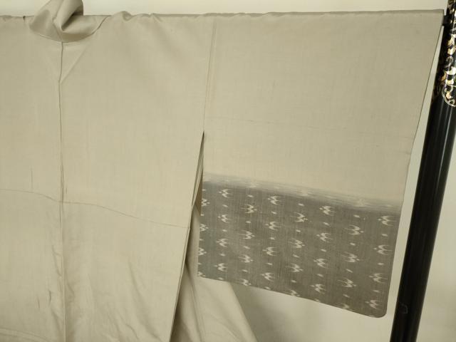 平和屋着物●訪問着 紬地 琉球絣文様 正絹 逸品 DAAV3090du