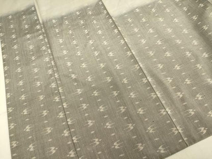 平和屋着物●訪問着 紬地 琉球絣文様 正絹 逸品 DAAV3090du
