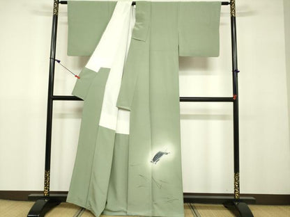 平和屋着物●一真工房　加藤一真　風彩染　色留袖　手描き　猪　吹き寄せ文　暈し染め　正絹　逸品　DAAV3092du