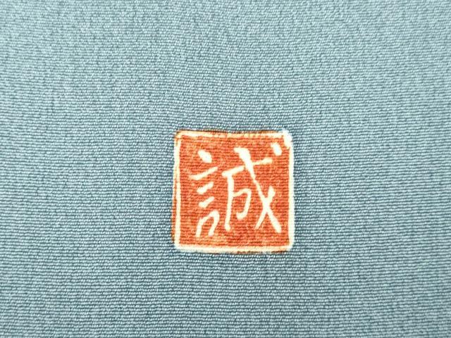 平和屋着物▽豪華色留袖 単衣 友禅 作家物 風景文 正絹 逸品 DAAV3115du