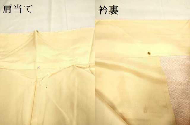 平和屋着物▽本塩沢　単衣　110亀甲　亀甲文　正絹　逸品　DAAV3122du