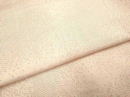 平和屋着物▽上質な紬 単衣 霞文 正絹 逸品 DAAV3139du