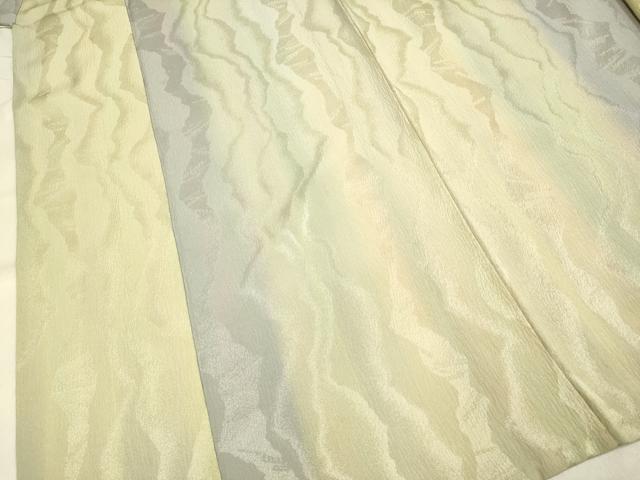 平和屋着物▽上質な小紋 単衣 霞間道 暈し染め 正絹 逸品 DAAV3142du