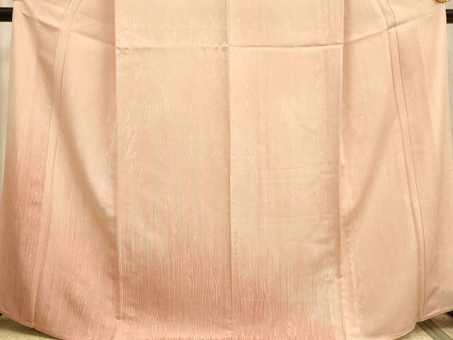 平和屋着物▽訪問着 単衣 木目文様 暈し染め 正絹 逸品 未使用 DAAV3167du