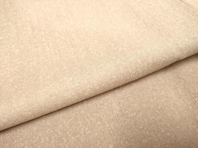 平和屋着物▽訪問着　単衣　紬地　霞文　正絹　逸品　DAAV3172du