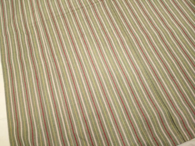 平和屋着物●上質な紬 間道 正絹 逸品 DAAV3211du