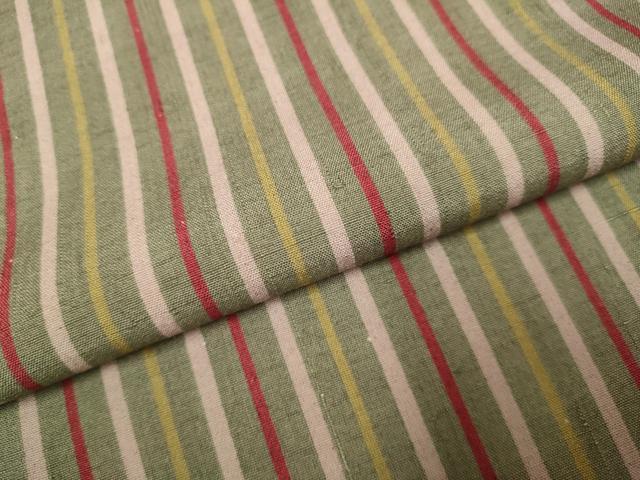 平和屋着物●上質な紬 間道 正絹 逸品 DAAV3211du
