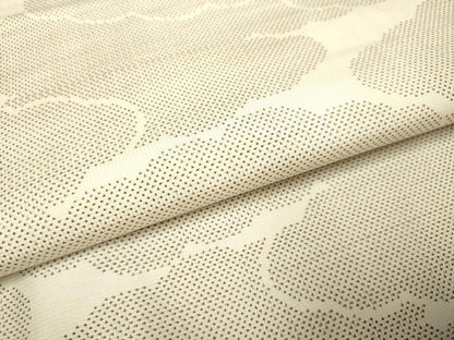 平和屋着物●本場大島紬　白大島　雲重ね文　正絹　逸品　DAAV3214du