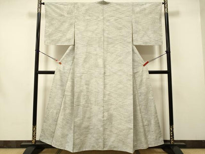 平和屋着物●本場大島紬 霞文 正絹 逸品 DAAV3238du