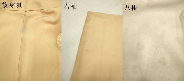 平和屋着物●訪問着 ろうけつ染め 枝松葉文 暈し染め 正絹 逸品 DAAV3256du