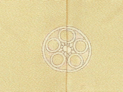 平和屋着物●訪問着 ろうけつ染め 枝松葉文 暈し染め 正絹 逸品 DAAV3256du