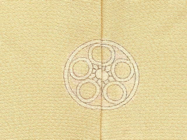 平和屋着物●訪問着 ろうけつ染め 枝松葉文 暈し染め 正絹 逸品 DAAV3256du