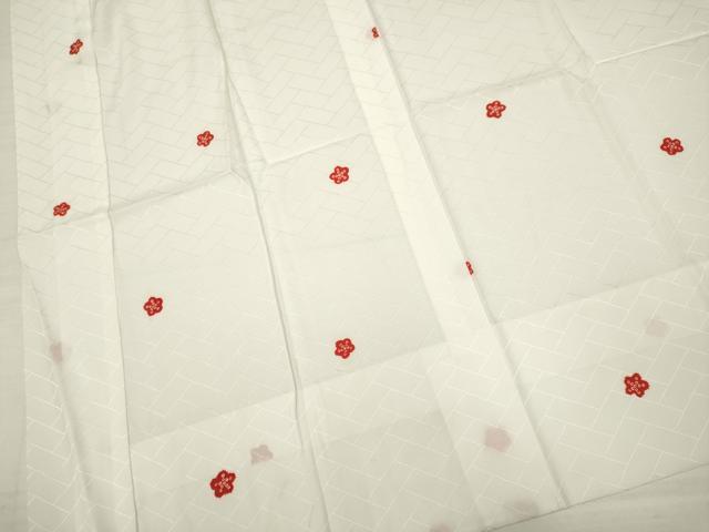 平和屋着物●洗える最高級着物　＜英＞はなぶさ謹製　長襦袢　無双仕立て　舞花文　たとう紙付き　洗える着物　DAAV3260du