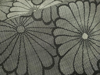 平和屋着物●本場大島紬　花尽くし　正絹　逸品　未使用　DAAV3272du