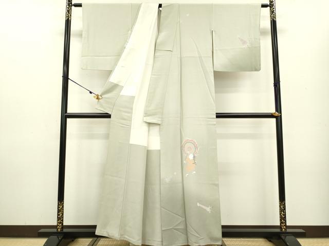 平和屋着物●訪問着 友禅 作家物 童子遊び 暈し染め 正絹 逸品 DAAV3288du