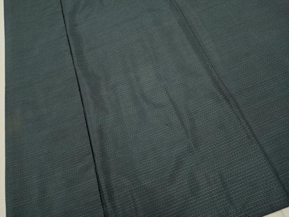 平和屋着物●男性　本場大島紬　アンサンブル　長羽織　格子　正絹　逸品　DAAV3292du