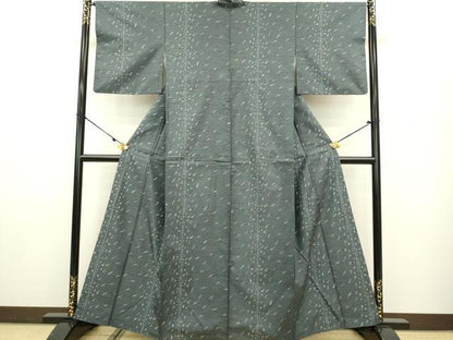 平和屋着物●本場染大島紬　成り物　正絹　逸品　DAAV3307du