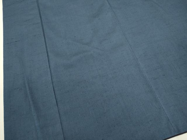 平和屋着物●男性 紬 アンサンブル 紅碧色 正絹 逸品 DAAV3313du