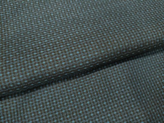 平和屋着物●男性　本場大島紬　アンサンブル　亀甲柄　正絹　逸品　DAAV3330du