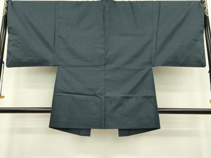 平和屋着物●男性　本場大島紬　アンサンブル　亀甲柄　正絹　逸品　DAAV3330du