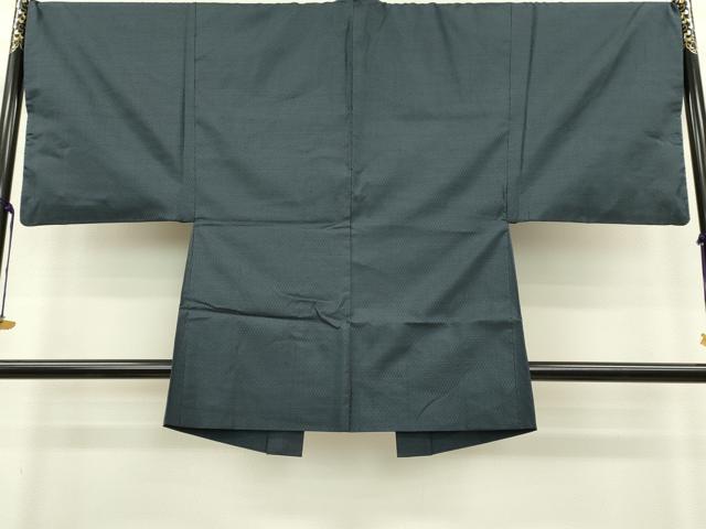 平和屋着物●男性　本場大島紬　アンサンブル　亀甲柄　正絹　逸品　DAAV3330du