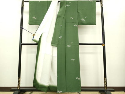 平和屋着物●上質な小紋 成り物 正絹 逸品 DAAV3333du