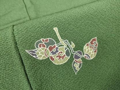 平和屋着物●上質な小紋 成り物 正絹 逸品 DAAV3333du