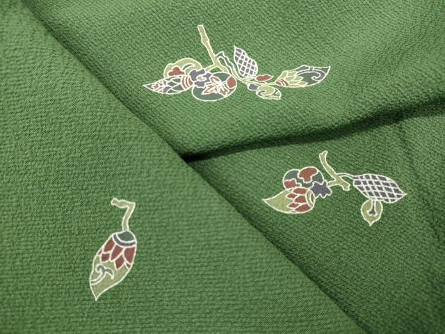 平和屋着物●上質な小紋 成り物 正絹 逸品 DAAV3333du