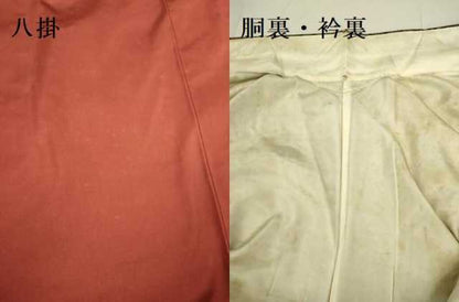 平和屋着物●希少　本場大島紬　龍郷絣　花菱文　証紙付き　正絹　逸品　DAAV3334du