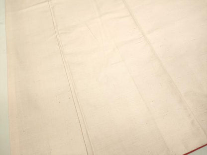 平和屋着物●結城紬 洗柿色 正絹 逸品 DAAV3338du