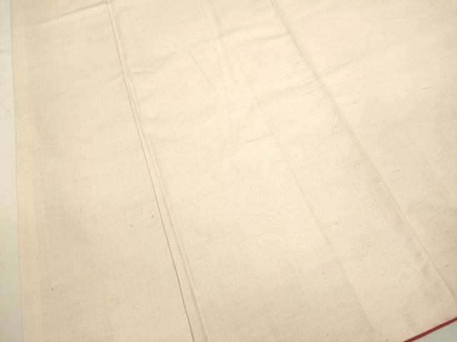 平和屋着物●結城紬 洗柿色 正絹 逸品 DAAV3338du